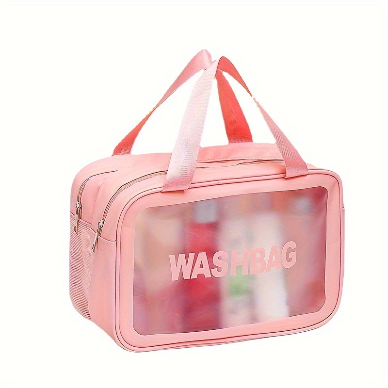 Beauty Makeup Tool Collection - One-Piece Pink Large and Medium-Sized Large-Capacity