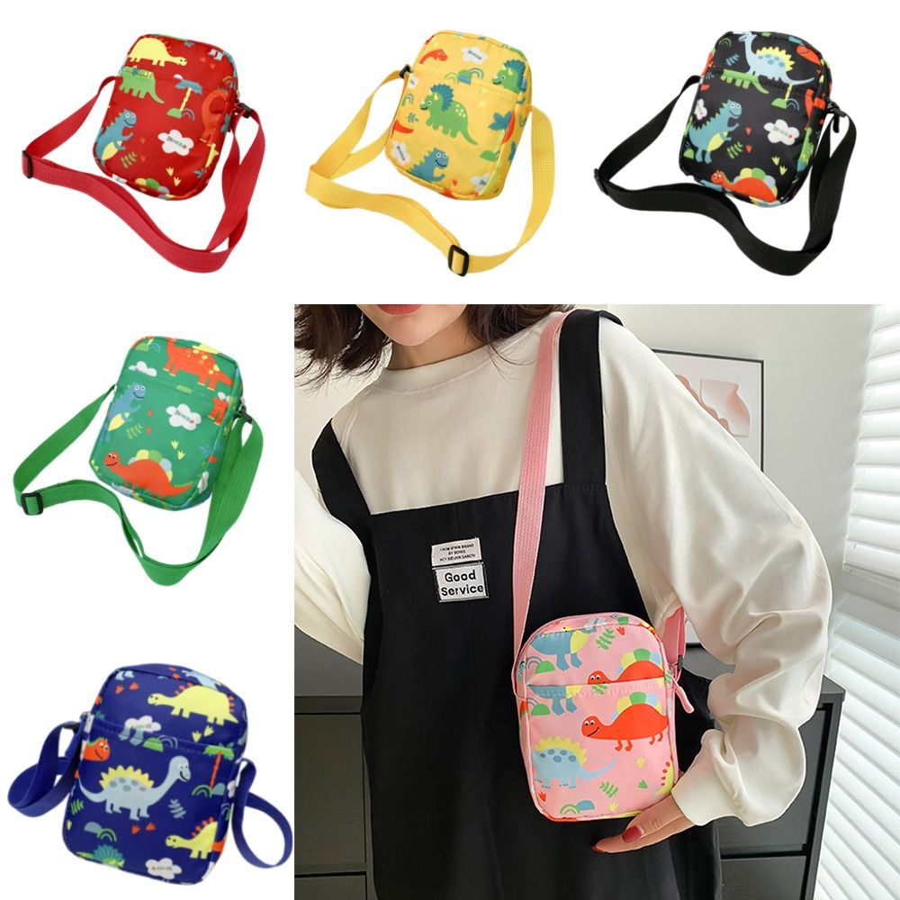 Beauty Makeup Bag - Cartoon Men Women Dinosaur Shoulder Bags