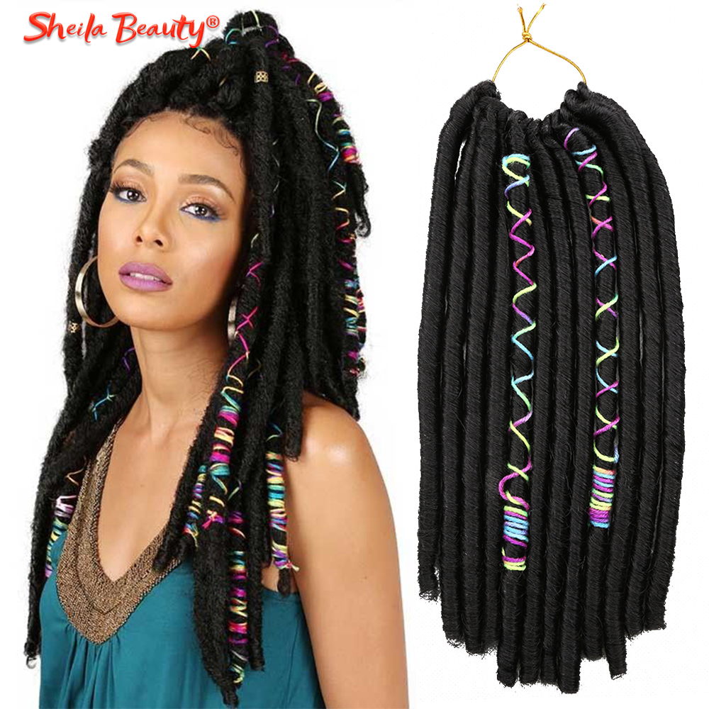 Pure Beauty Hair & Makeup - Synthetic Crochet Braids Hair Dreadlocks Faux