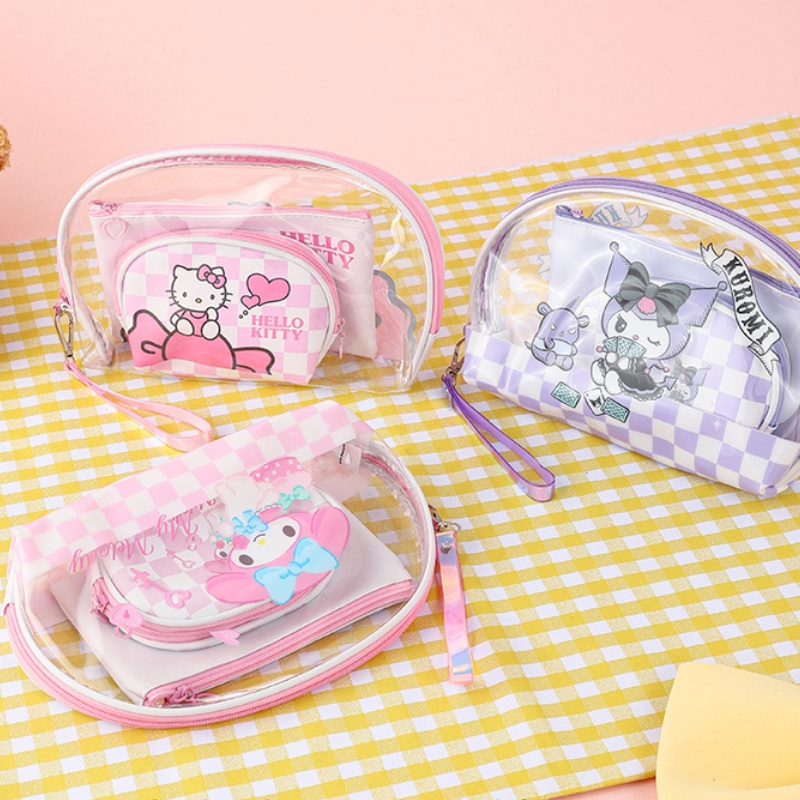 Beauty Makeup Tool Collection - 3PCS Cute girl heart waterproof multi-purpose