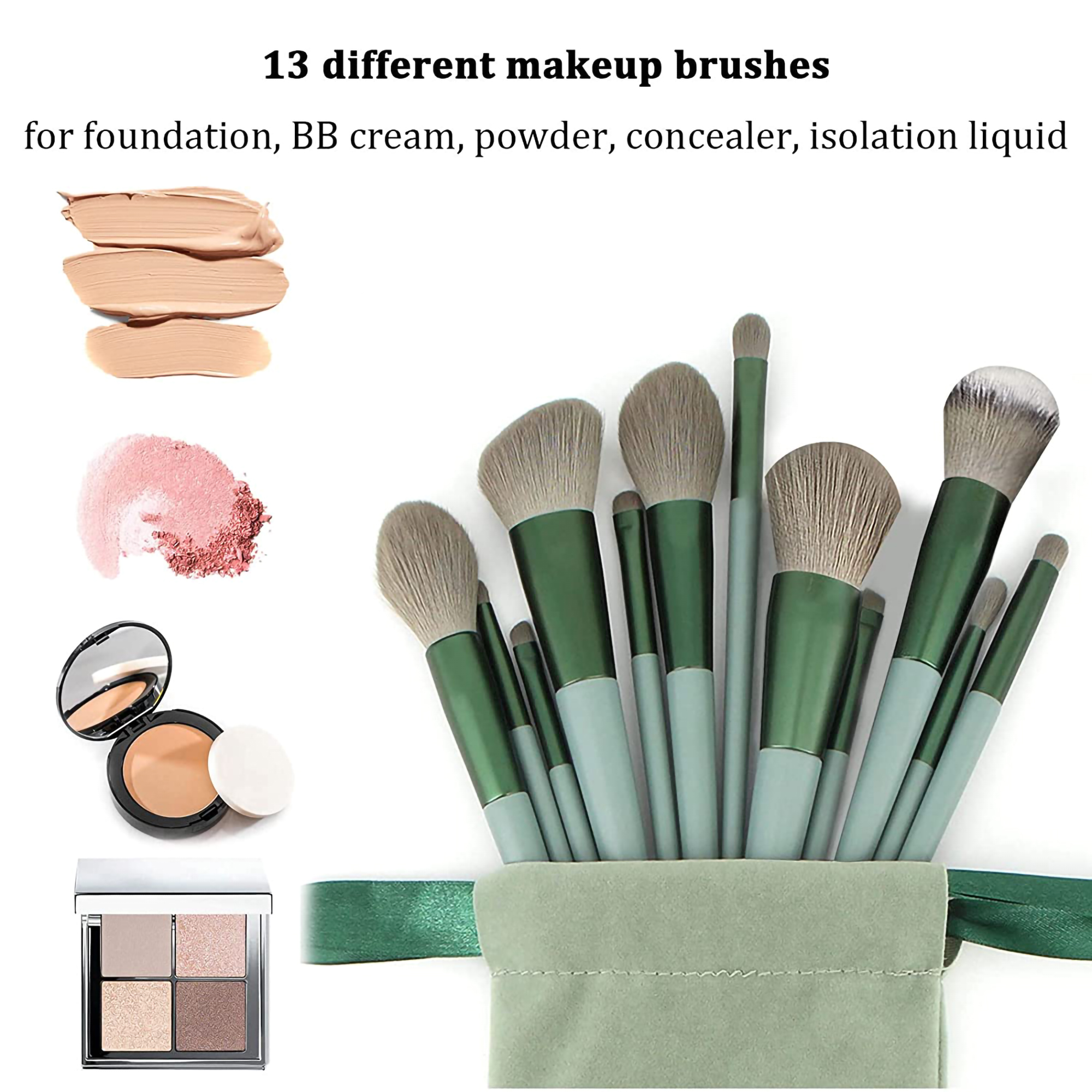 13pcs Makeup Brush Brushes Set - Beauty Makeup Tool Collection recensie en prijs