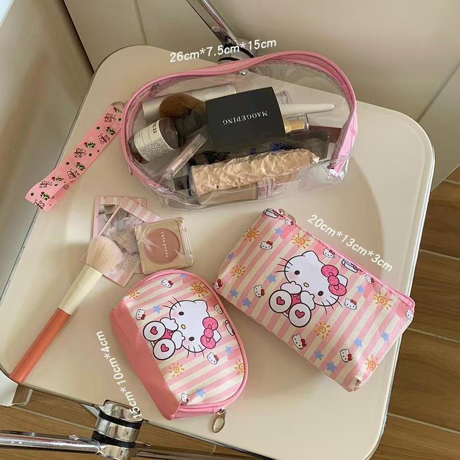 Sanrio 3-Piece Makeup Bag Set, - Beauty Makeup Tool Collection recensie en prijs
