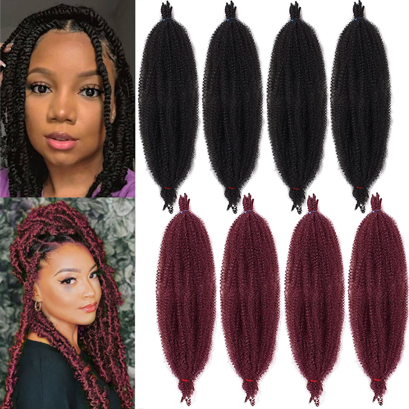 Afro Spring Twist Crochet Hair - Pure Beauty Hair & Makeup recensie en prijs