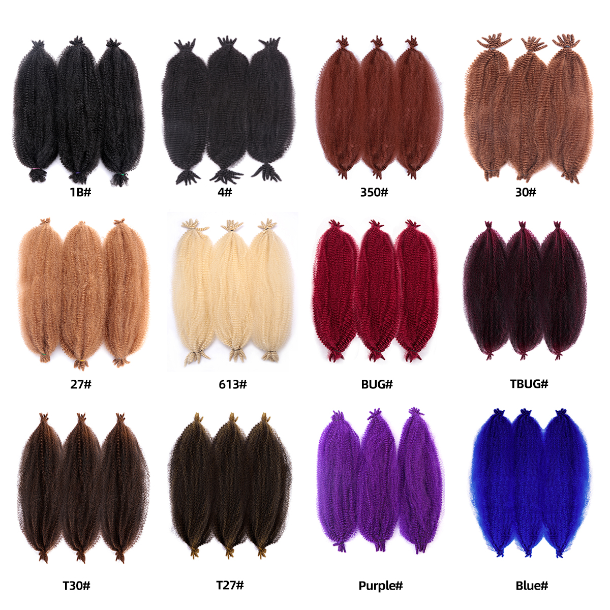 Afro Spring Twist Crochet Hair - Pure Beauty Hair & Makeup recensie en prijs