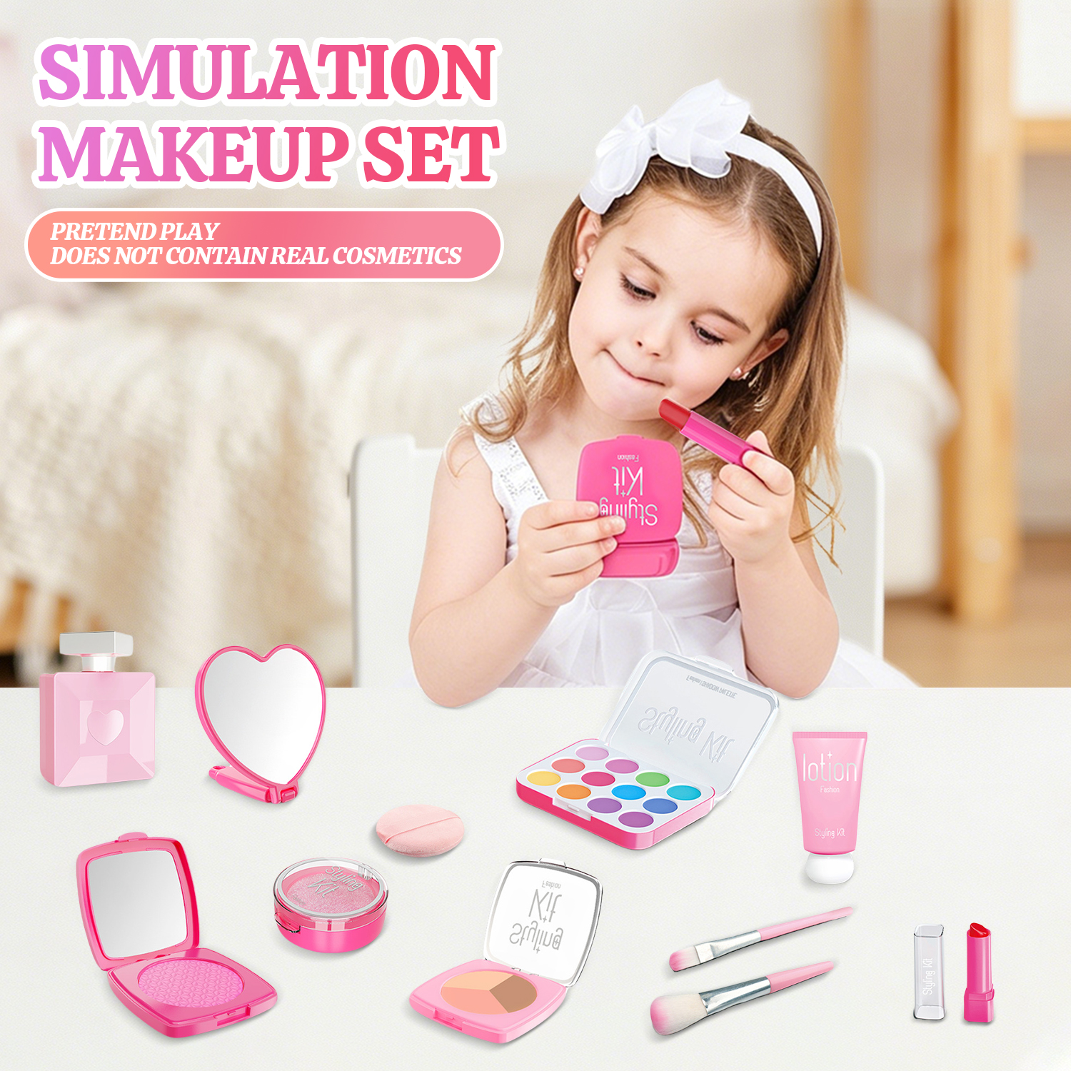 Child Girl Makeup Career Role  - Beauty Makeup Kit For Kids recensie en prijs