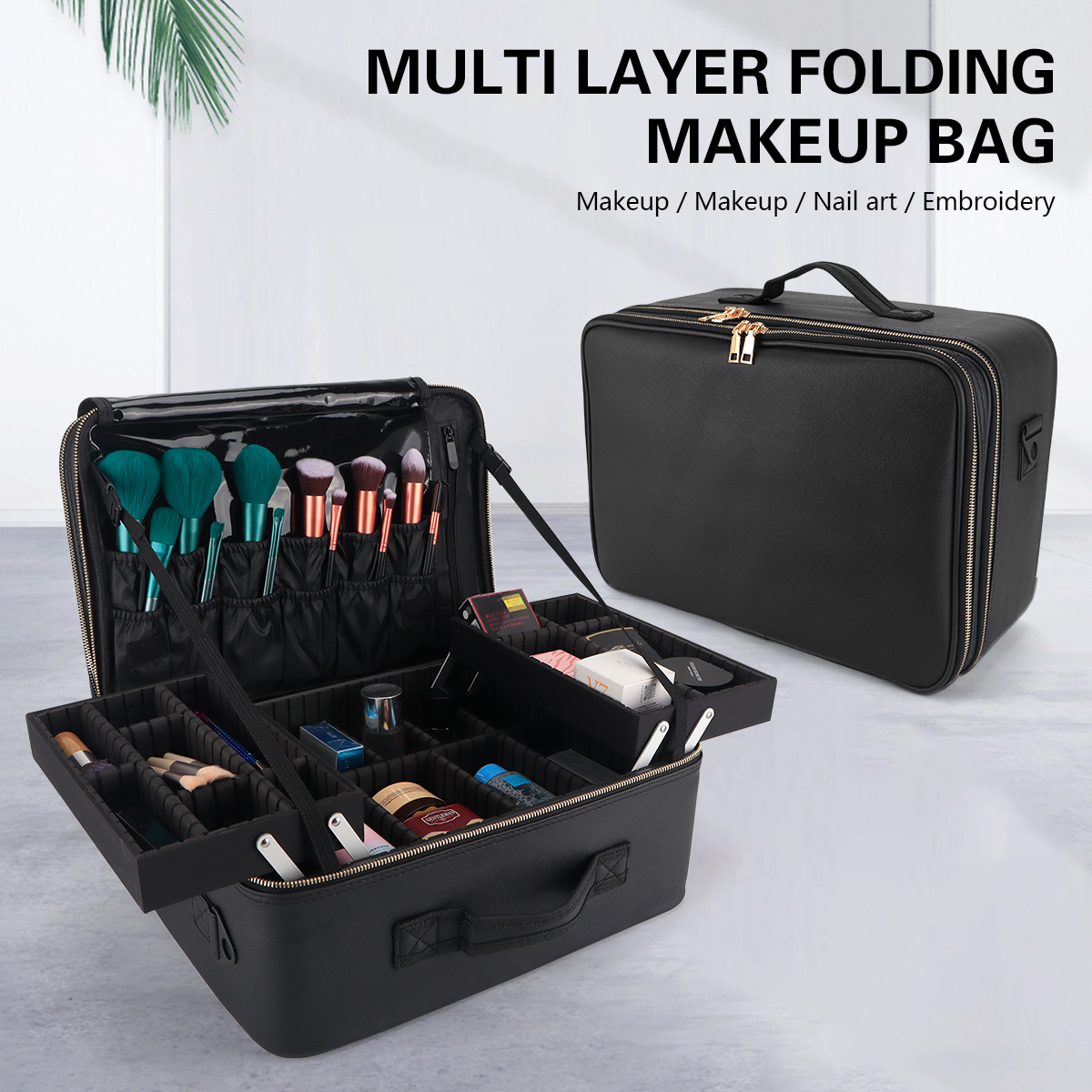 Women Travel Cosmetic Case Org - Beauty Makeup Bag recensie en prijs