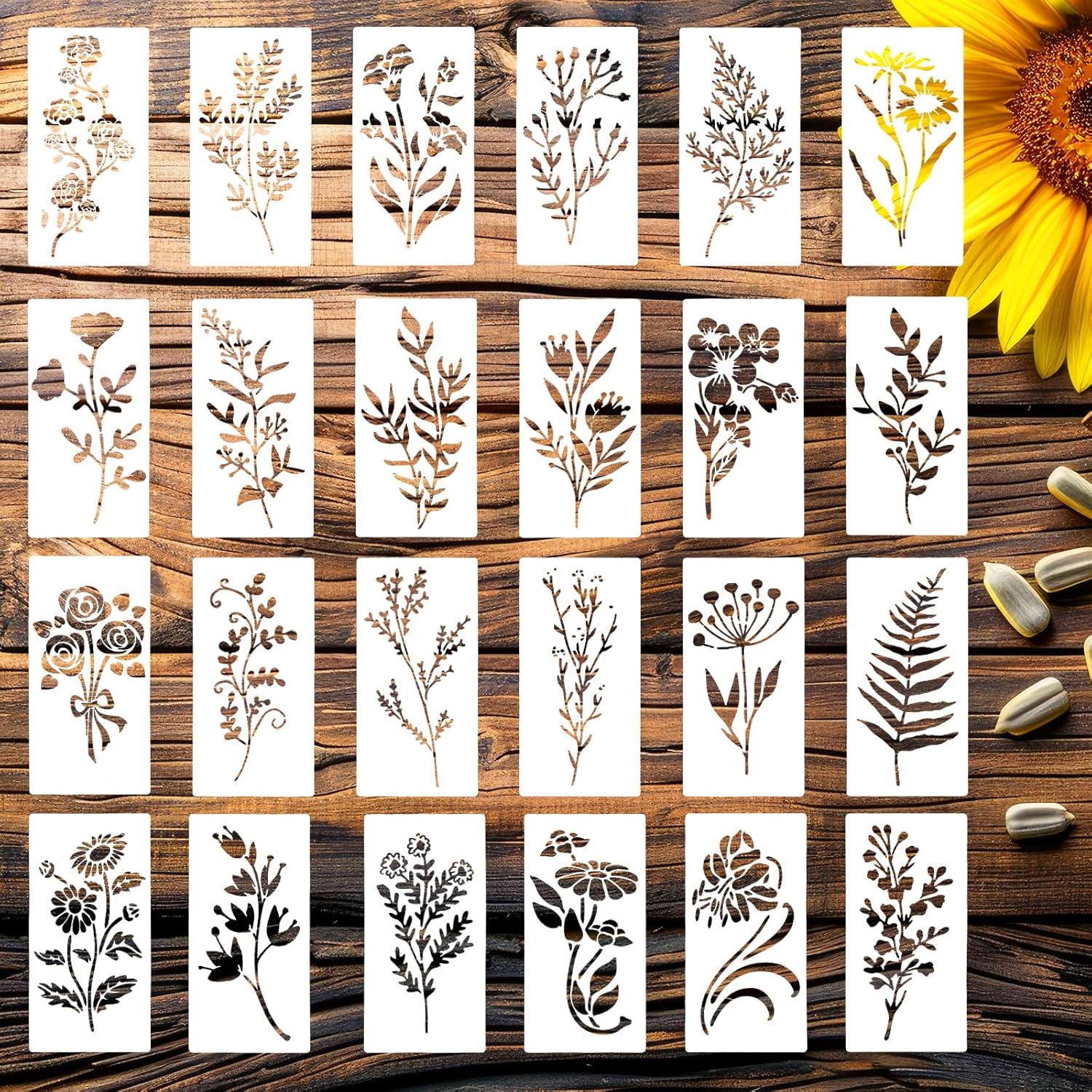 24pcs/Set Wildflower Stencils  - Beauty Makeup Kit For Kids recensie en prijs