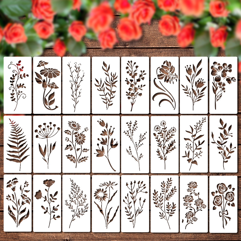 24pcs/Set Wildflower Stencils  - Beauty Makeup Kit For Kids recensie en prijs