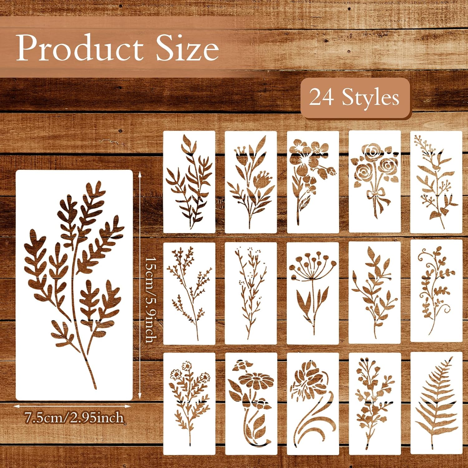 24pcs/Set Wildflower Stencils  - Beauty Makeup Kit For Kids recensie en prijs