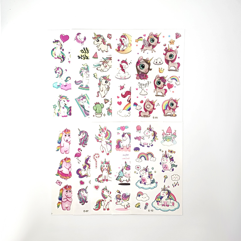 10 Sheets/Set Children Cute Ca - Beauty Makeup Kit For Kids recensie en prijs