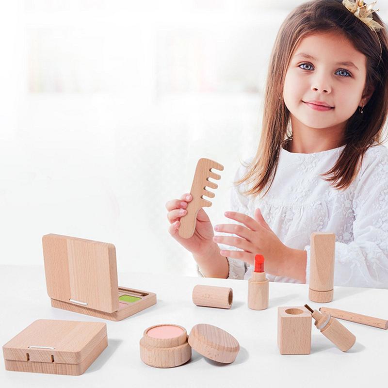 Toy Makeup Set For Girls Woode - Beauty Makeup Kit For Kids recensie en prijs
