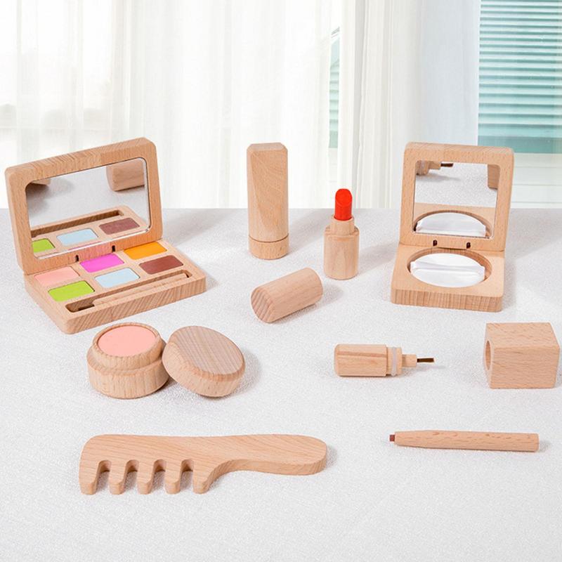 Toy Makeup Set For Girls Woode - Beauty Makeup Kit For Kids recensie en prijs