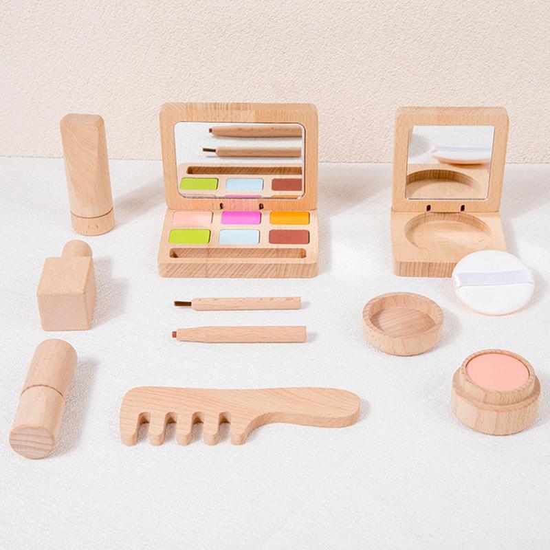 Toy Makeup Set For Girls Woode - Beauty Makeup Kit For Kids recensie en prijs