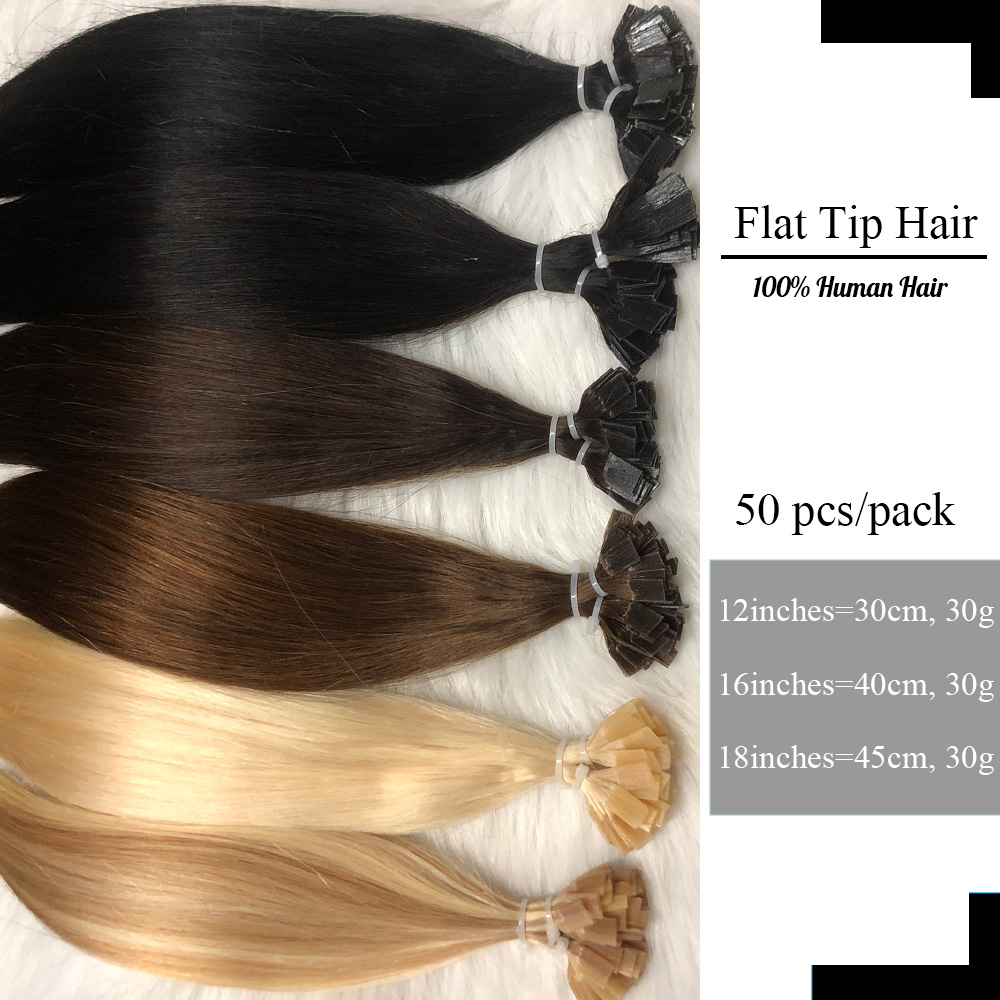 Flat Tip Hair Extensions Human - Pure Beauty Hair & Makeup recensie en prijs
