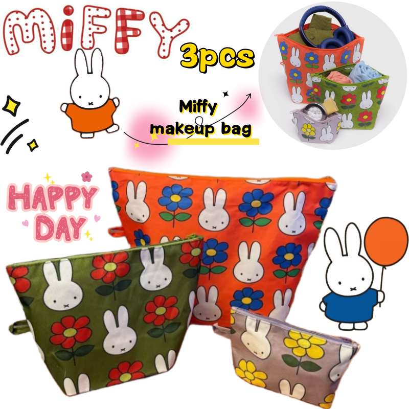 Miffy Cosmetic Bag 3-piece Set - Beauty Makeup Tool Collection recensie en prijs
