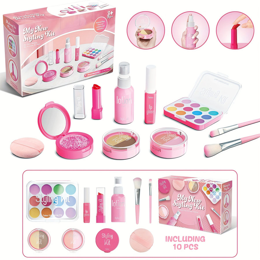 Kids Pretend Makeup Toy Set, N - Beauty Makeup Kit For Kids recensie en prijs