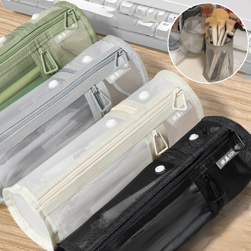 【Mesh Dual-use Makeup Brush St - Beauty Makeup Bag recensie en prijs