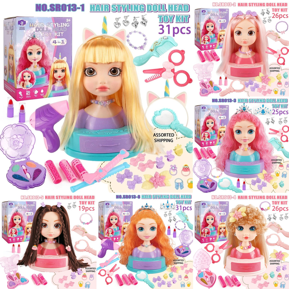 Hair Styling Doll Head Makeup  - Beauty Makeup Kit For Kids recensie en prijs