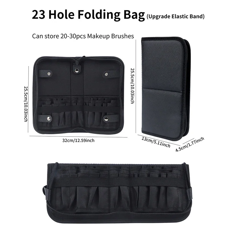 29/23 Holes Foldable Makeup Br - Beauty Bag Makeup recensie en prijs