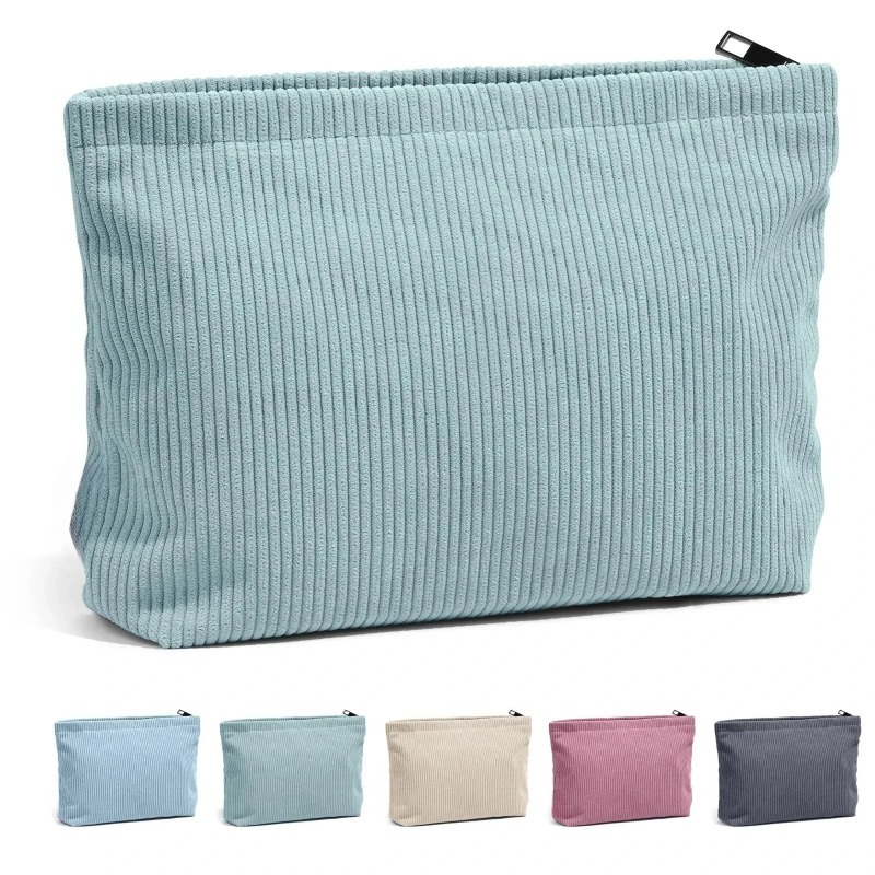 Corduroy Travel Cosmetic Bag P - Beauty Makeup Bag recensie en prijs