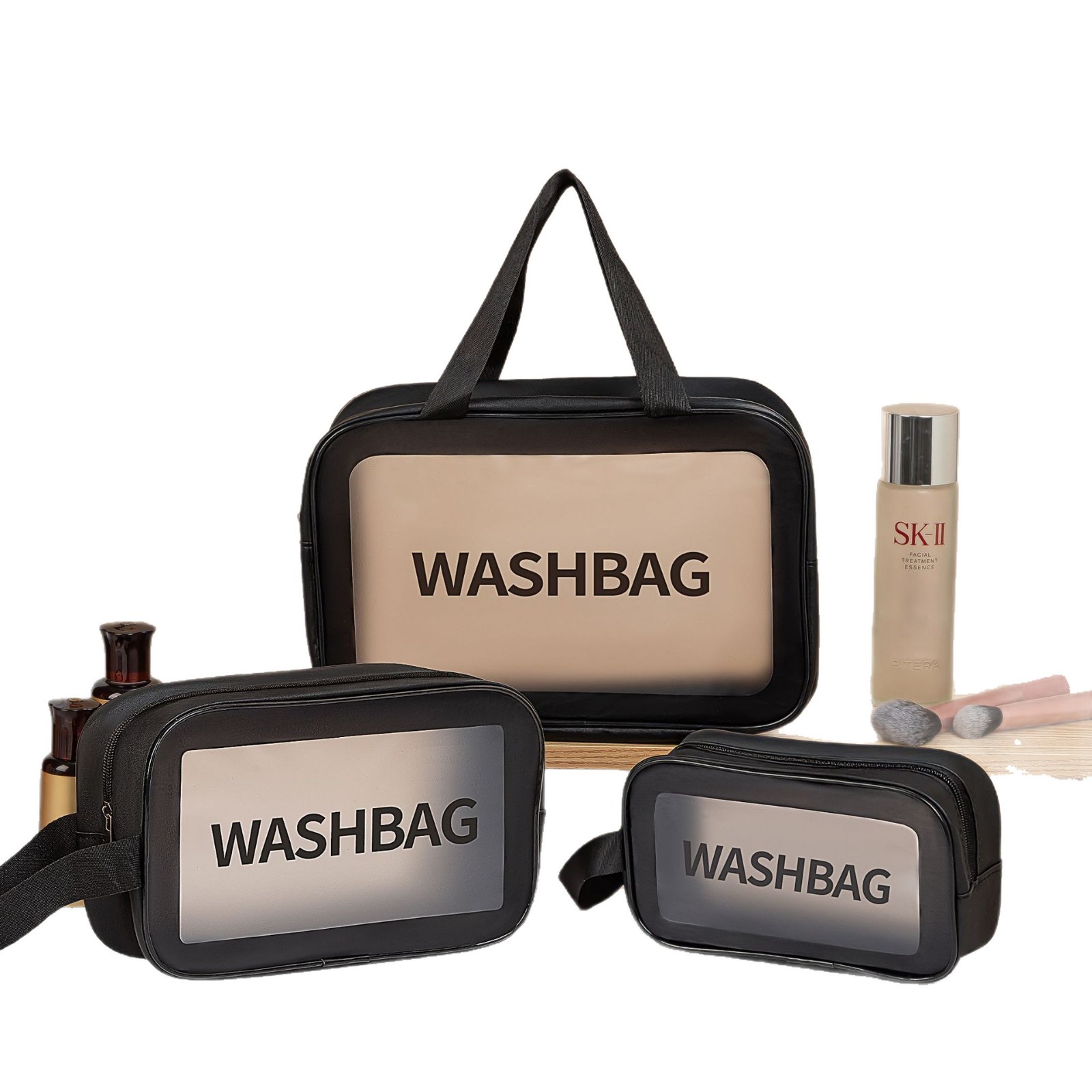 Homefish Pu Transparent Three  - Beauty Makeup Tool Collection recensie en prijs
