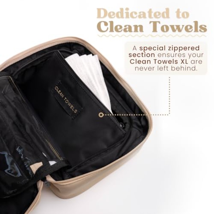 Clean Towels XL Dedicated Trav - Beauty Makeup Bag recensie en prijs