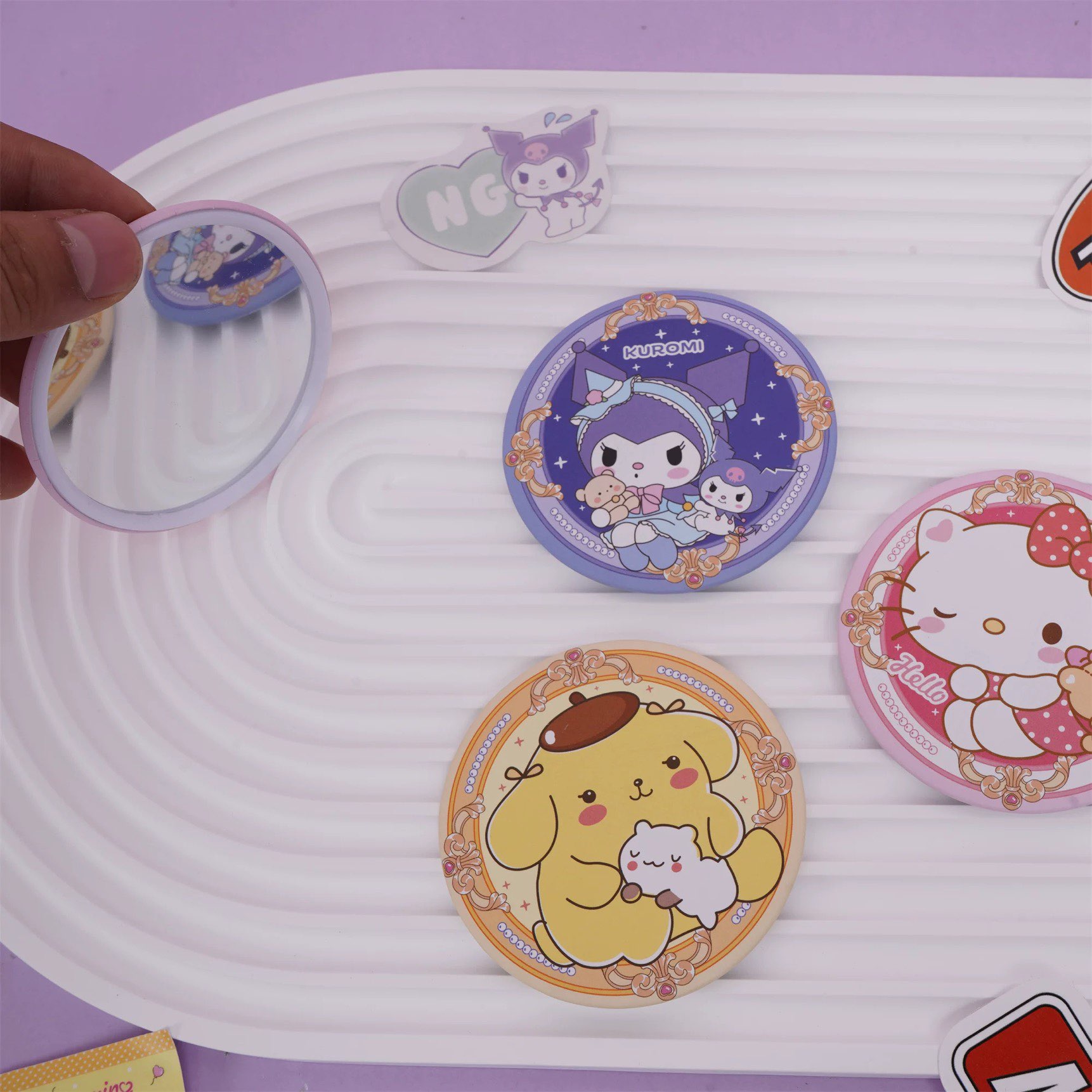 Sanrio Mini Mirror Kuromi My M - Beauty Makeup Kit For Kids recensie en prijs