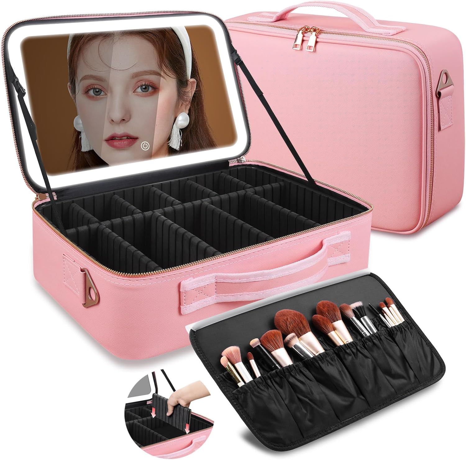 Large Capacity Makeup Bag 15'' - Beauty Makeup Bag recensie en prijs