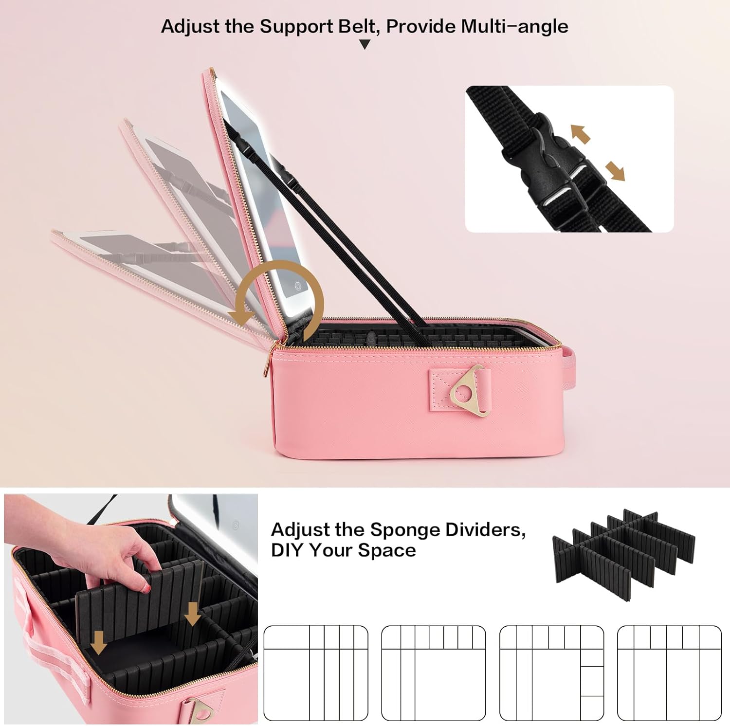 Large Capacity Makeup Bag 15'' - Beauty Makeup Bag recensie en prijs
