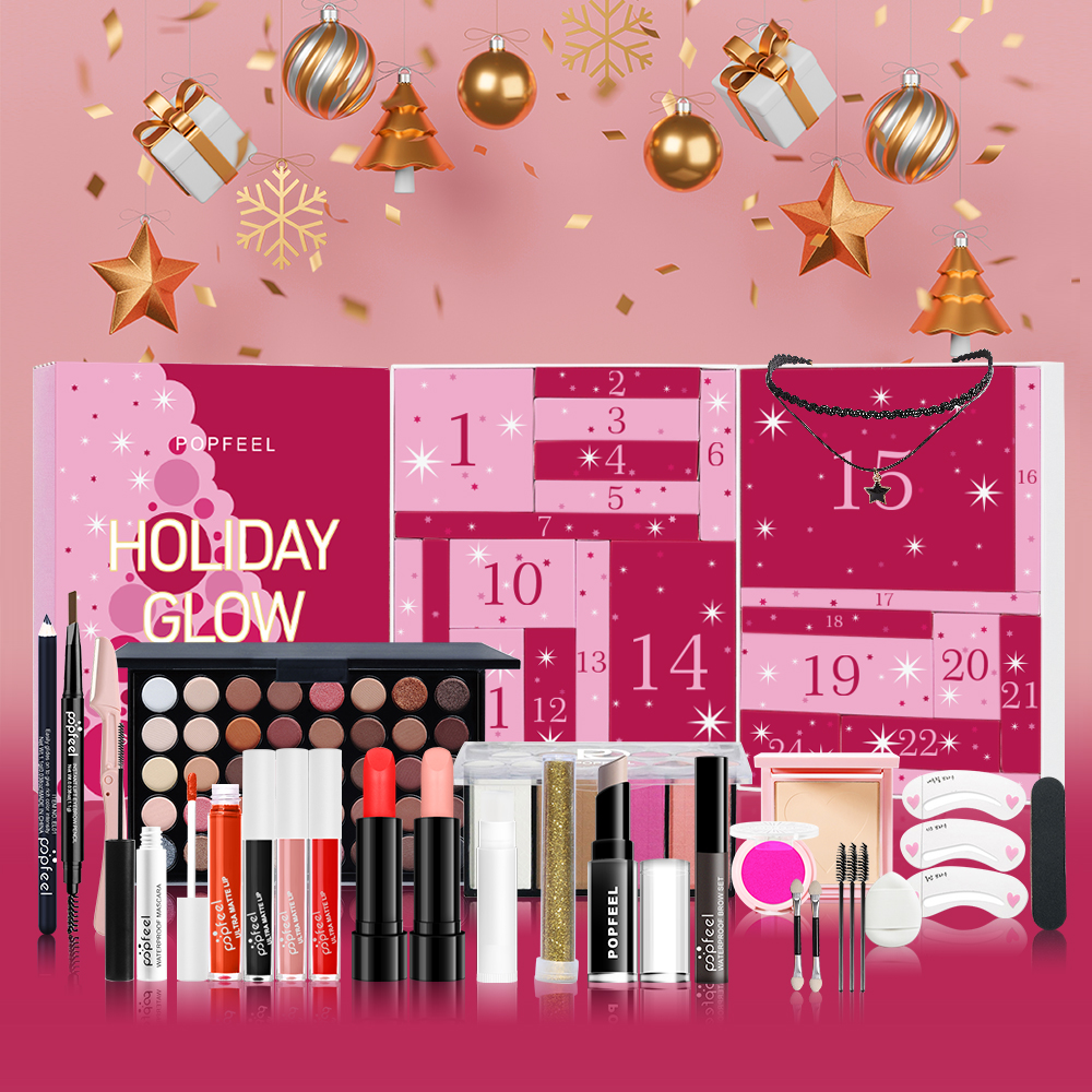 POPFEEL 24 Day Holiday Glow Ad - Beauty Makeup Tool Collection recensie en prijs